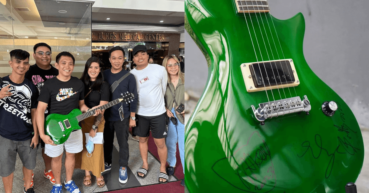 Eraserheadssigned guitar auctioned for P1.3 million; other Parokya ni